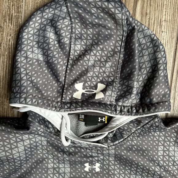 2/$18 SALE! Iowa University Under Armour Hoodie Sweatshirt Size Small Loose - Picture 4 of 9